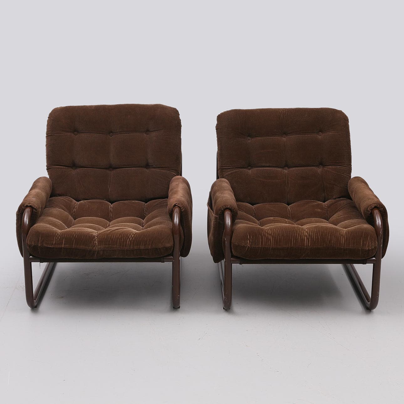 Atlas Retro Lounge Tekli Koltuk Metal Ayaklı Sandalye Yumuşak Oturum Berjer - SCY Home Garden alternatif görsel