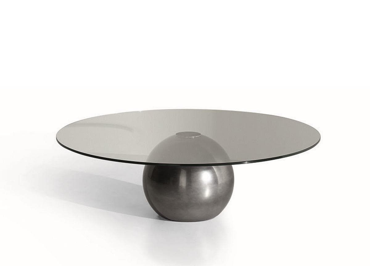 Centum Özel Tasarım Metal Cam Yüzey Lüx Orta Masa Dekoratif Modern Tasarım Tecilli Orta Sehpa - SCY Home Garden görsel 3