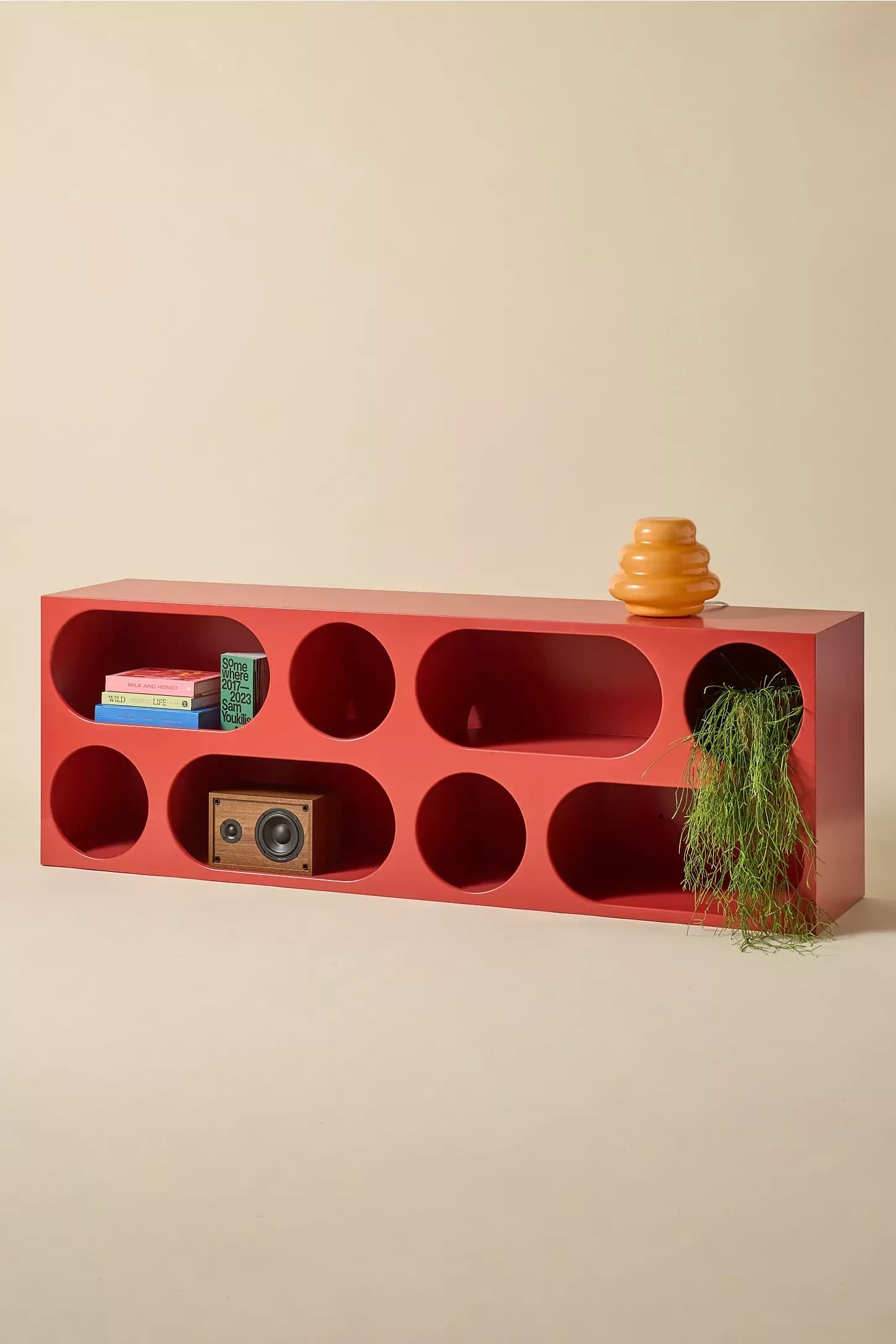 Valeria Modern Tv Ünitesi 8 Bölmeli Ahşap Lake Boyalı Televizyon Sehpası - SCY Home Garden