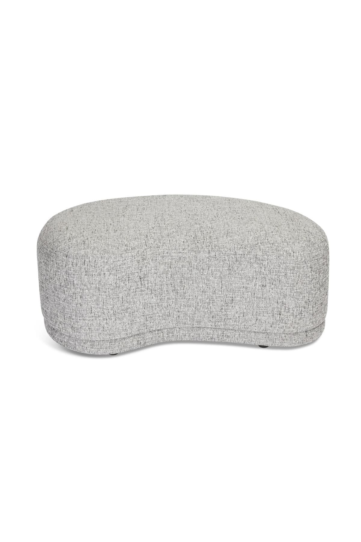 Pares Modern Teddy Kumaş Puf Bench Dinlenme Yatağı Montajsız Oturak - SCY Home Garden görsel 2
