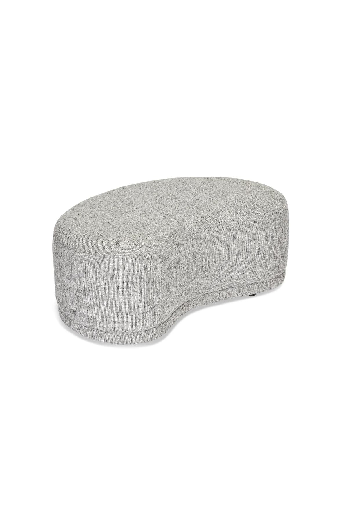Pares Modern Teddy Kumaş Puf Bench Dinlenme Yatağı Montajsız Oturak - SCY Home Garden görsel 3