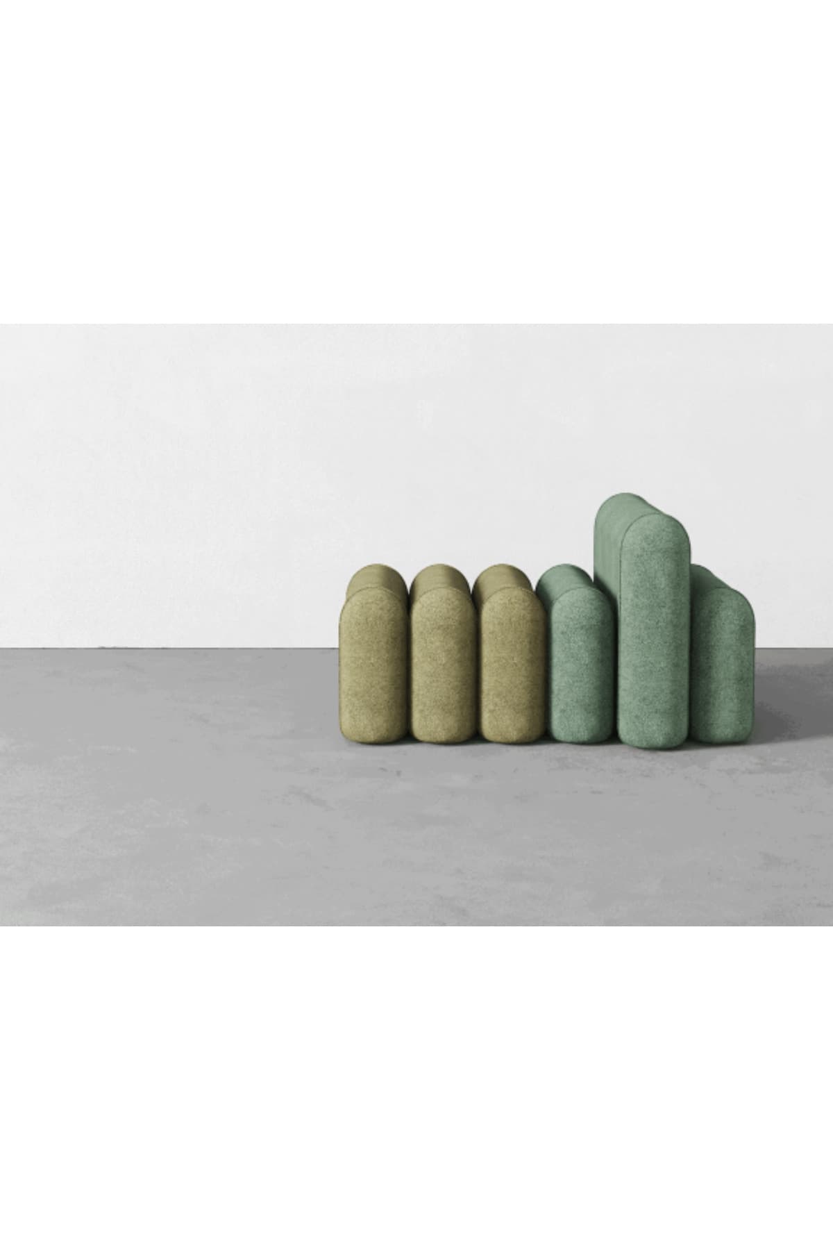 Estavor Dilimli Modern Puf Bench Rahat Oturma Bankı - SCY Home Garden görsel 5