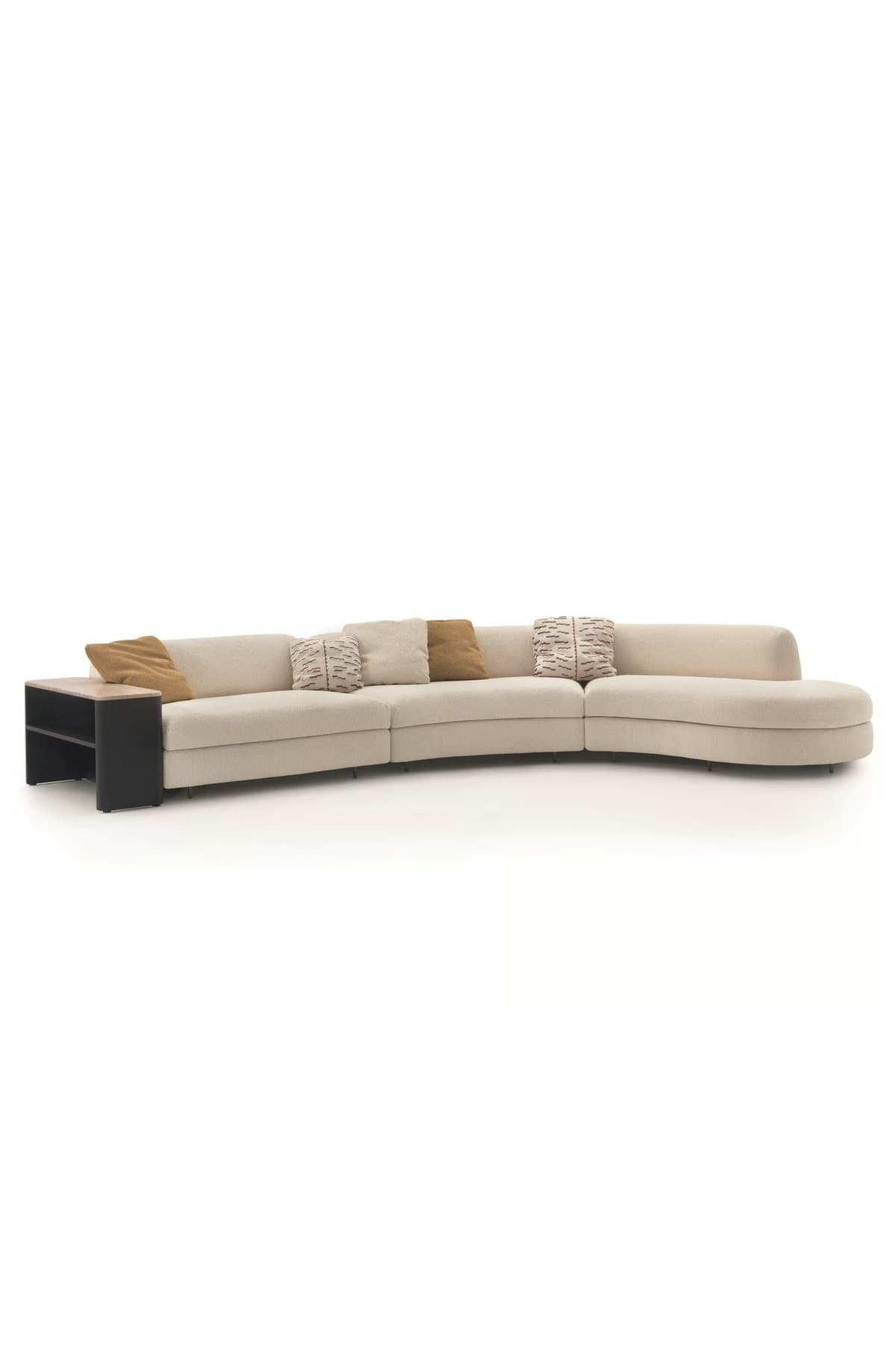 Parlex-b L Köşe Oturma Grubu Koltuk Takımı Modern Yataklı Salon Takımı 4 Parça Oval Teddy Sehpalı - SCY Home Garden görsel 5