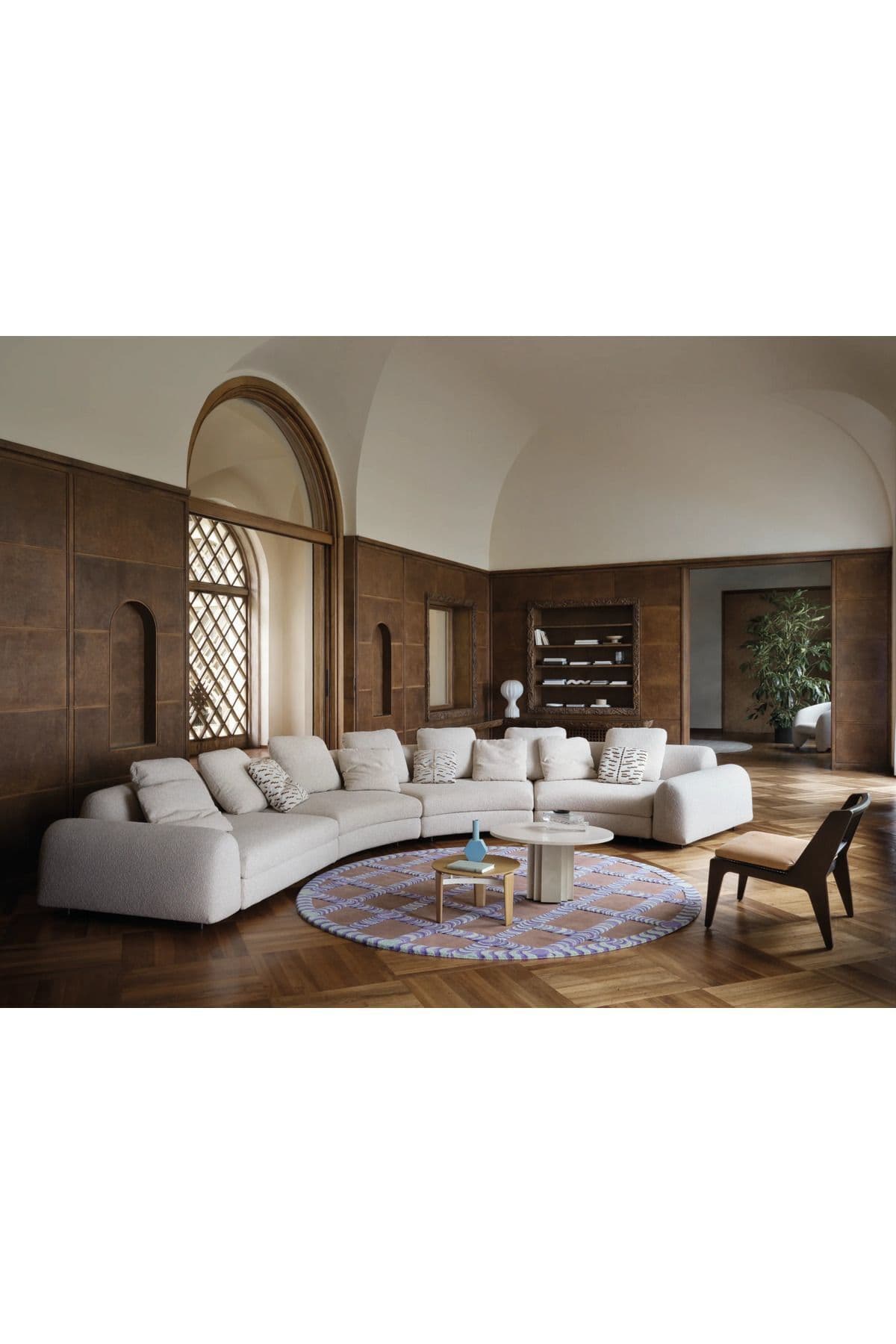 Parlex-a 4 Parça Sehpa Oval Teddy Koltuk Takımı Salon Oturma Grubu L Köşe Fonksiyonel Koltuk Takımı - SCY Home Garden