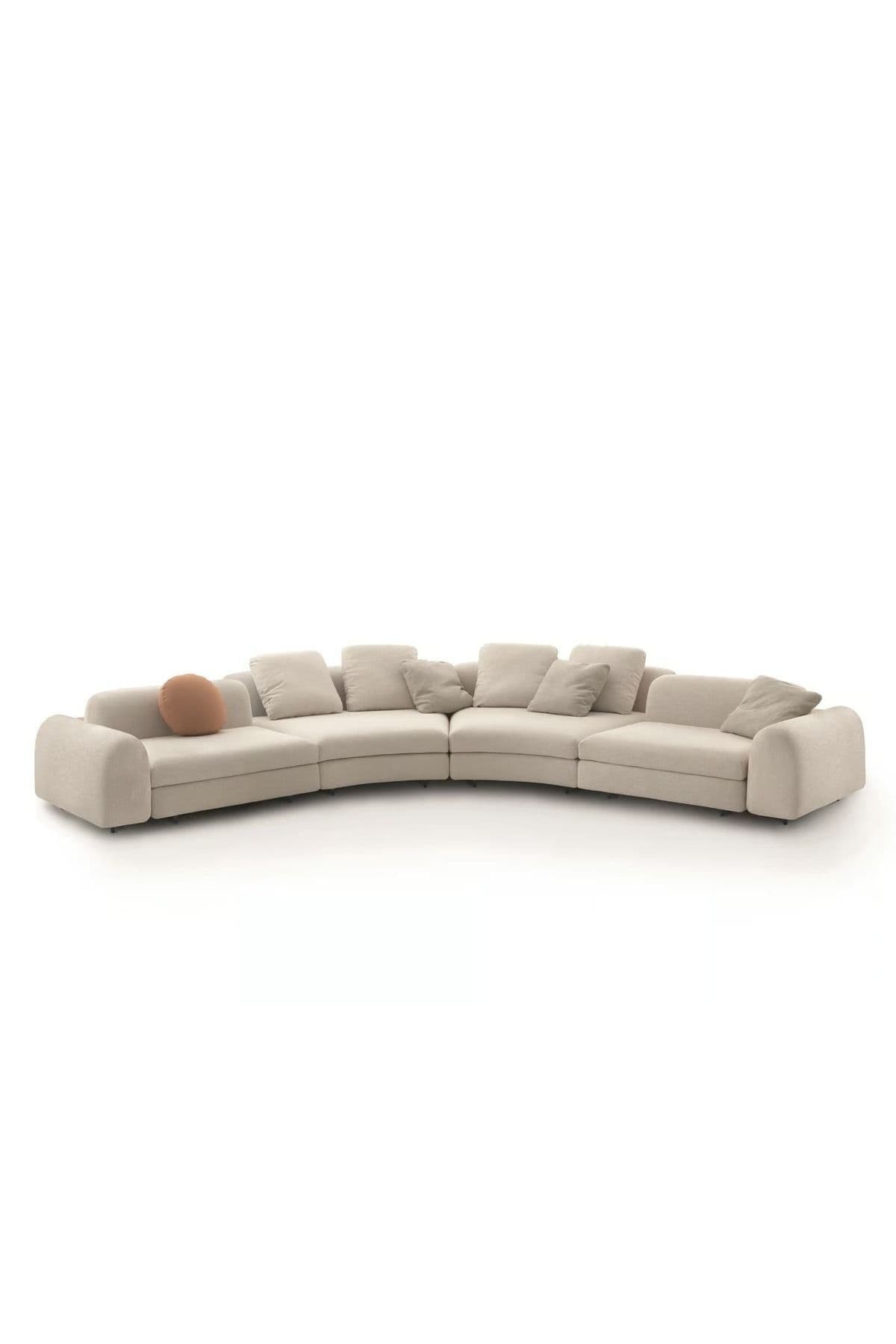 Parlex-a 4 Parça Sehpa Oval Teddy Koltuk Takımı Salon Oturma Grubu L Köşe Fonksiyonel Koltuk Takımı - SCY Home Garden alternatif görsel