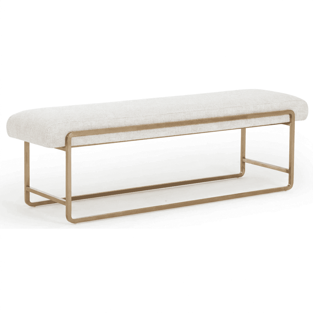 Strom Yatak Ucu Puf Bench Makyaj Koltuğu Oturma Bankı - SCY Home Garden görsel 3