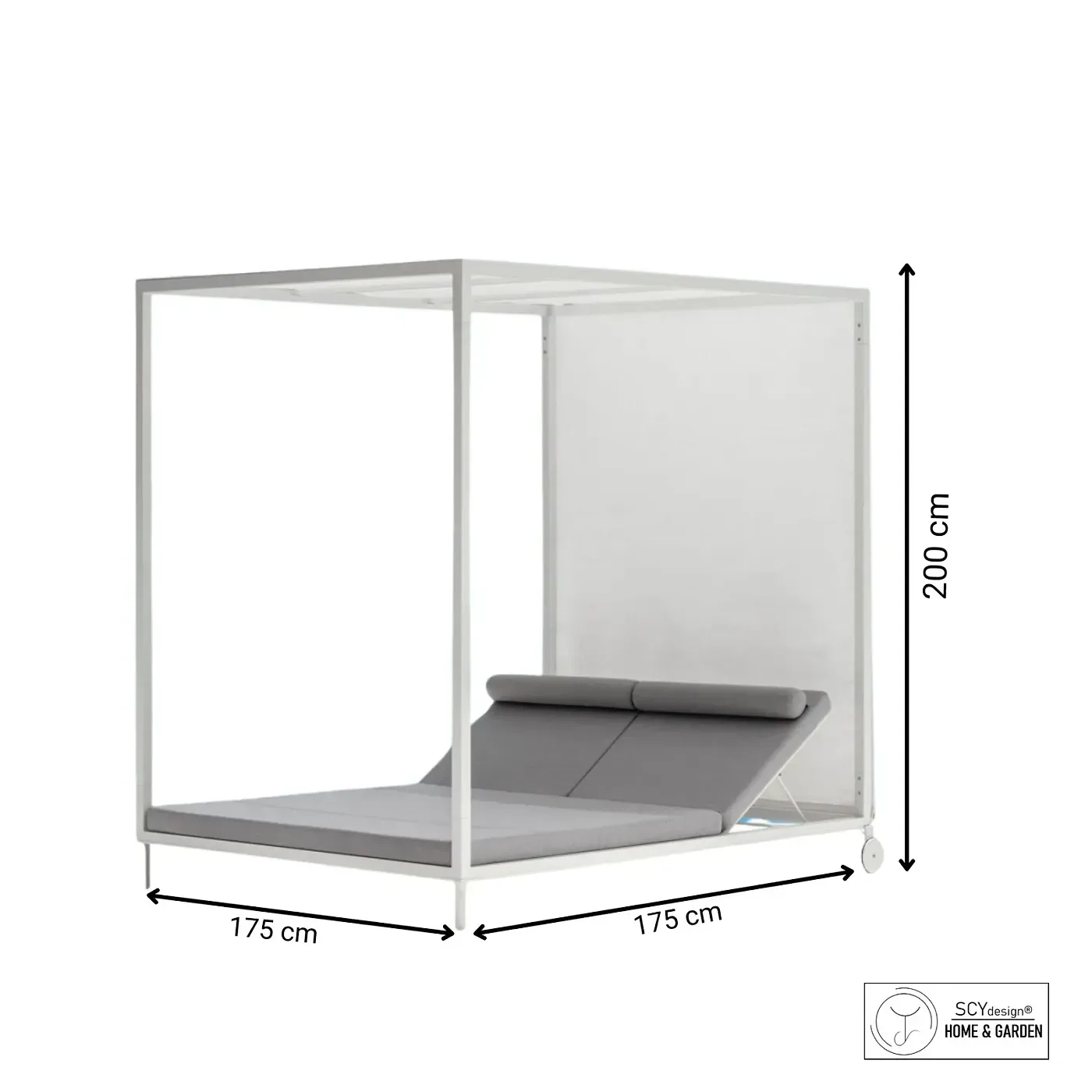 Newport Şezlong & Daybed - SCY Home Garden görsel 3