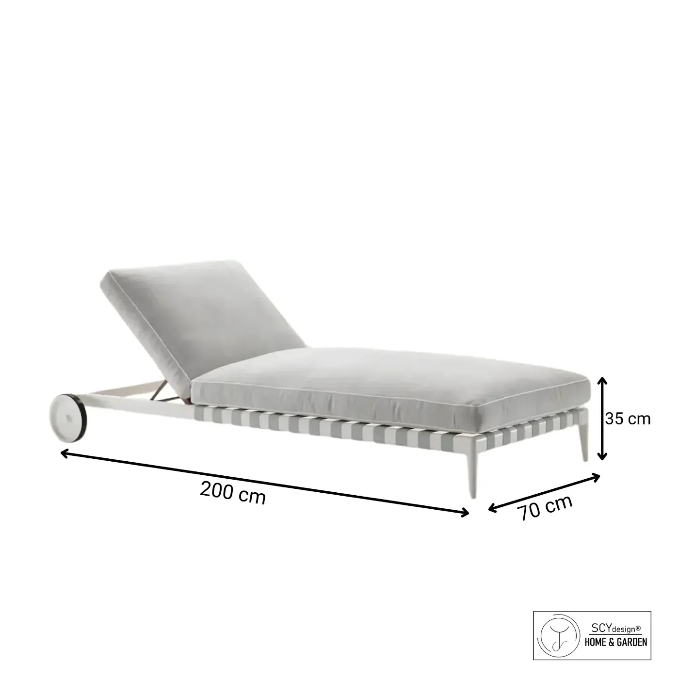 Lanteda Şezlong & Daybed - SCY Home Garden görsel 4
