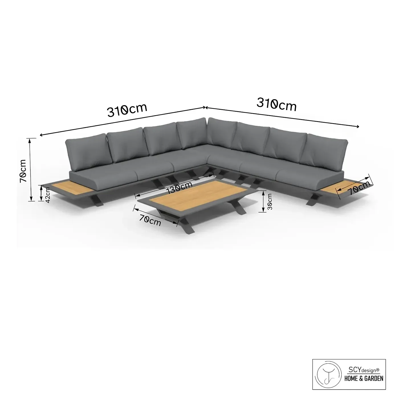 Portare Bahçe Mobilyaları - SCY Home Garden görsel 4