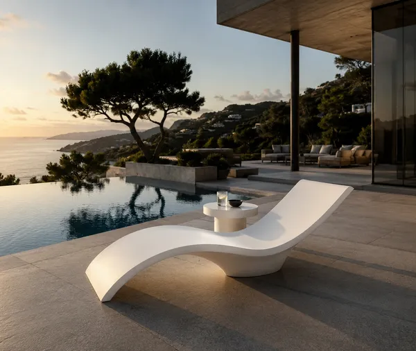 Pollon Şezlong & Daybed - SCY Home Garden görsel 1