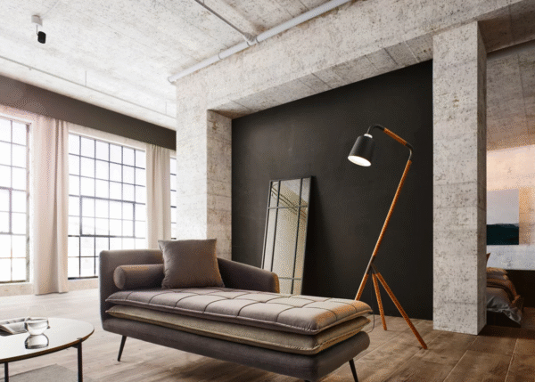 SCKS-034 Ludex Yatak Odası Oturma Bankı Puf Bench Dinlenme Koltuğu Füme Babyface Kumaş Yatak Ucu Oturak