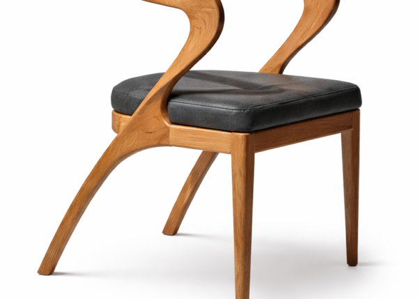 SCZUS-2001 Vano Ahşap Detaylı Sandalye Mutfak Yemek Masası Sandalyesi Bohem Model Berjer Sandalye